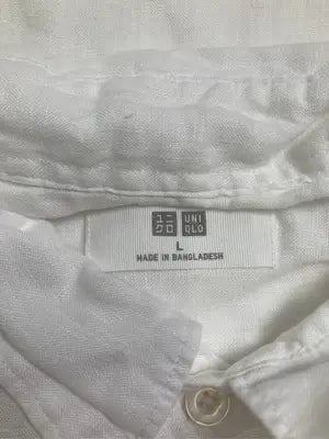 UNIQLO/ユニクロ/シャツ/ブラウス/トップス/ホワイト/L