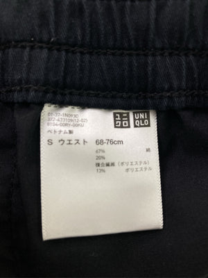 UNIQLO/ユニクロ/その他パンツ/パンツ/ブラック/S  ウエスト68-76cm