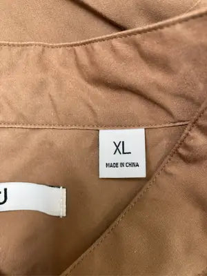 UNIQLO/ユニクロ/シャツ/ブラウス/トップス/ブラウン/XL
