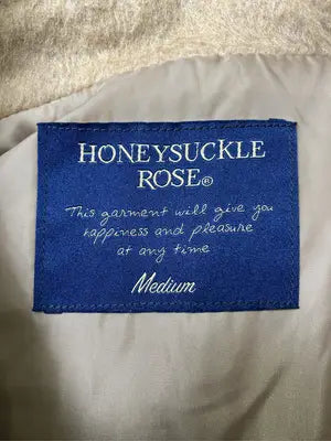HONEYSUCKLE ROSE/ハニーサックルローズ/ブルゾン/ジャケット/アウター/ベージュ/Medium