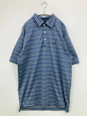 DUNNING/ポロシャツ/トップス/ブルー/XL