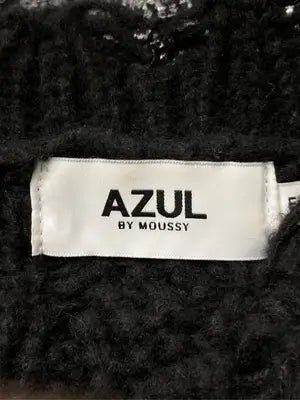 AZUL by MOUSSY/アズールバイマウジー/ニット/セーター/トップス/ブラック/F