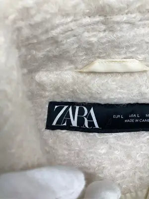 ZARA/ザラ/ブルゾン/ジャケット/アウター/アイボリー/L