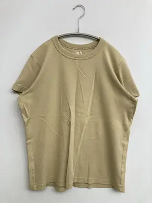 UNIQLO/ユニクロ/Tシャツ/カットソー/トップス/ベージュ/XL
