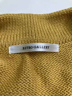 RETRO gallery/レトロギャラリー/カーディガン/ボレロ/トップス/イエロー/F
