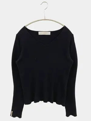 tocco closet/ニット/セーター/トップス/ブラック/M
