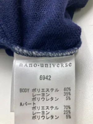 NANO-UNIVERSE/ナノユニバース/ワンピース/ワンピース/ドレス/ネイビー
