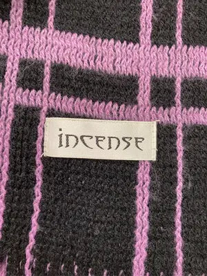 incense/マフラー/ファッション雑貨/ブラック