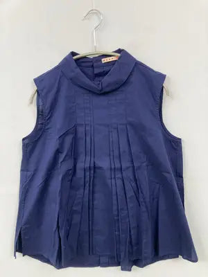 MARNI × UNIQLO/マルニユニクロ/シャツ/ブラウス/トップス/ネイビー/M