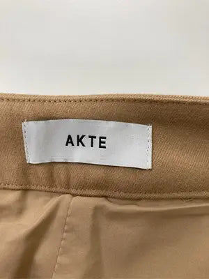 AKTE/アクテ/スラックス/パンツ/ブラウン/2