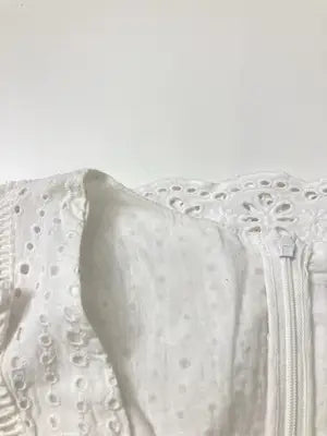 ZARA BASIC/ザラベーシック/ワンピース/ワンピース/ドレス/ホワイト/L