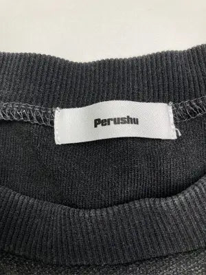 Perushu/ペルーシュ/Tシャツ/カットソー/トップス/ブラック/L