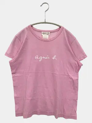 agnès b./アニエスベー/Tシャツ/カットソー/トップス/ピンク/1