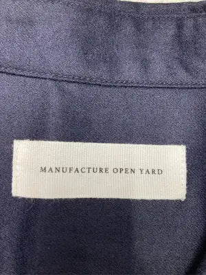 MANUFACTURE OPEN YARD/シャツ/ブラウス/トップス/ネイビー/L