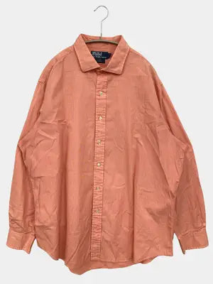 POLO/ポロ/シャツ/ブラウス/トップス/オレンジ/17 1/2