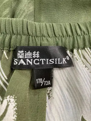 SANCTISILK/ロングスカート/スカート/グリーン/170/72A