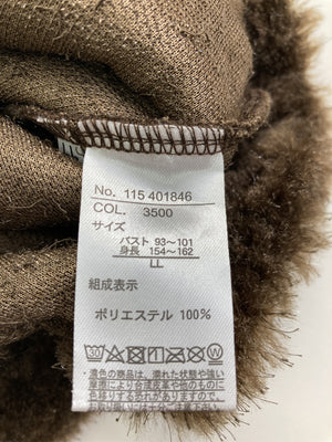 その他トップス/トップス/ブラウン/LL