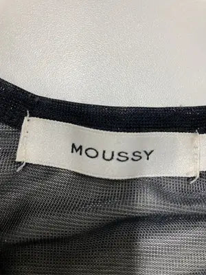 MOUSSY/マウジー/ワンピース/ワンピース/ドレス/ブラック/F