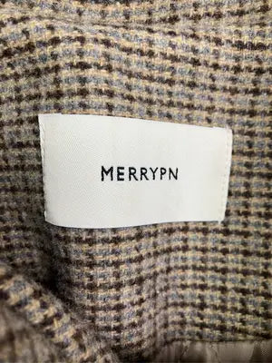 MERRYPN/ステンカラーコート/ジャケット/アウター/ベージュ