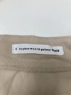 E hyphen world gallery peace/イーハイフンワールドギャラリーピース/セットアップ/ジャケット/アウター/ベージュ/F