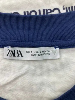 ZARA/ザラ/Tシャツ/カットソー/トップス/ネイビー/S