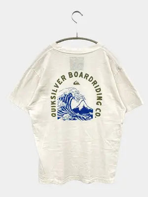 QUIKSILVER/クイックシルバー/Tシャツ/カットソー/トップス/アイボリー/S