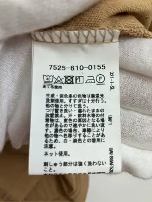 coen/コーエン/Tシャツ/カットソー/トップス/ブラウン/LARGE