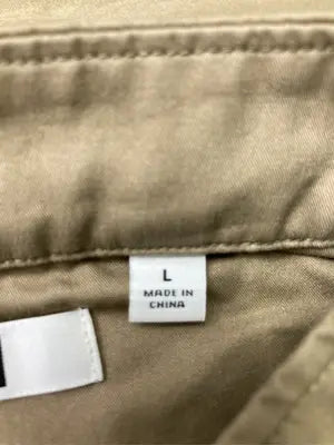 UNIQLO U/ユニクロユー/シャツ/ブラウス/トップス/ベージュ/L