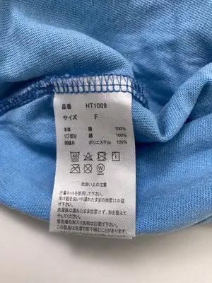 hotter than hell/Tシャツ/カットソー/トップス/スカイブルー/F