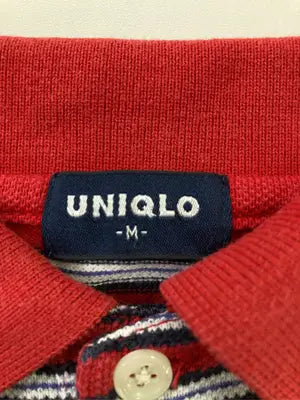 UNIQLO/ユニクロ/ポロシャツ/トップス/レッド/M