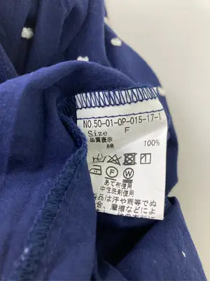PAR ICI/パーリッシィ/シャツワンピース/ワンピース/ドレス/ブルー/F
