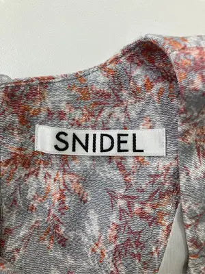 SNIDEL/スナイデル/ワンピース/ワンピース/ドレス/グレー/O