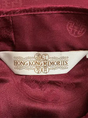 HONG KONG MEMORIES/シャツ/ブラウス/トップス/レッド/M