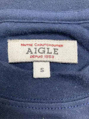 AIGLE/エーグル/Tシャツ/カットソー/トップス/ブルー/S