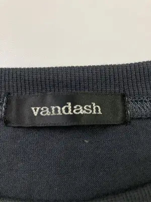 vandash/シャツワンピース/ワンピース/ドレス/ブラック/L