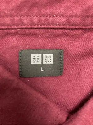 UNIQLO/ユニクロ/シャツ/ブラウス/トップス/レッド/L