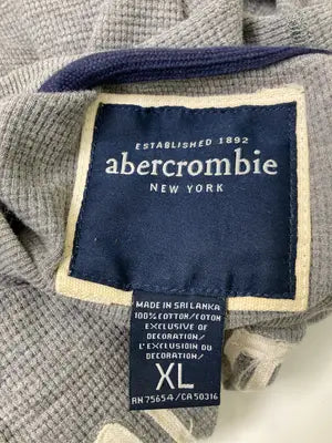 Abercrombie/Tシャツ/カットソー/トップス/グレー/XL
