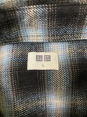UNIQLO/ユニクロ/シャツ/ブラウス/トップス/ブラック/L