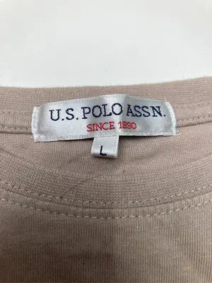 U.S. POLO ASSN./ユーエスポロアッスン/Tシャツ/カットソー/トップス/ブラウン/L