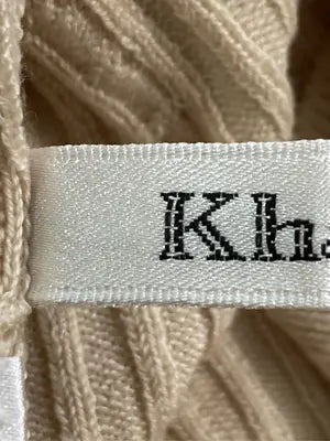 Khallta/ニット/セーター/トップス/ベージュ/M