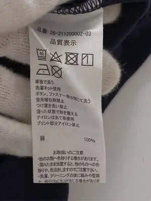 Tシャツ/カットソー/トップス/ネイビー/ONE SIZE