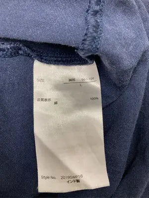 Tシャツ/カットソー/トップス/パープル/L  胸囲96～104