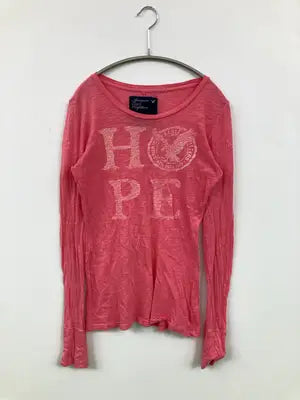 AMERICAN EAGLE/アメリカンイーグル/Tシャツ/カットソー/トップス/レッド/S