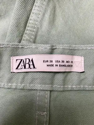 ZARA/ザラ/その他パンツ/パンツ/ライトグリーン/EUR 38
