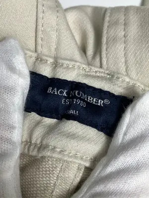 BACK NUMBER/バックナンバー/その他パンツ/パンツ/ベージュ/S