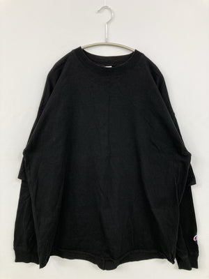 Champion/チャンピオン/Tシャツ/カットソー/トップス/ブラック/M