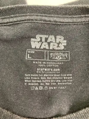 STARWARS/スターウォーズ/Tシャツ/カットソー/トップス/ブラック/L