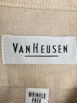 VAN HEUSEN/ヴァンヒューゼン/シャツ/ブラウス/トップス/ベージュ/17 1/2 36/37