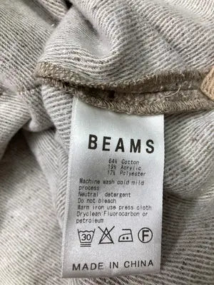 BEAMS/ビームス/パーカー/トップス/ベージュ/M