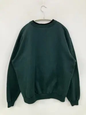 top stitch/スウェット/トップス/グリーン/XL